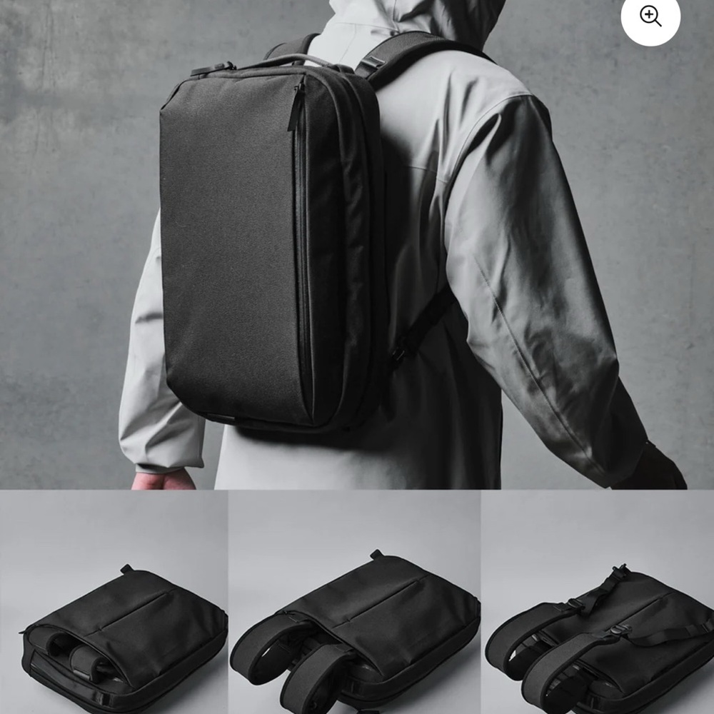 Alpaka Black Men's Tech Pro Backpack - Picture 3 of 9
